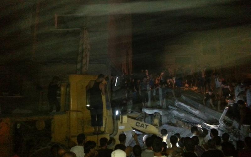 صور: شهداء وجرحى بتدمير 5 منازل برفح