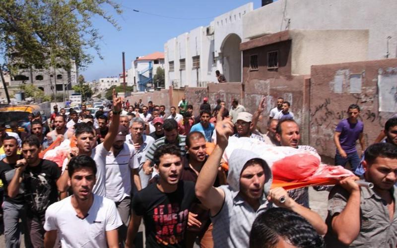 صور: تشييع جثامين شهداء "الشيخ رضوان"