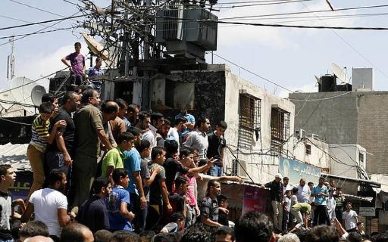 صور: إعدام 7 من المتخابرين ظهر اليوم بغزة