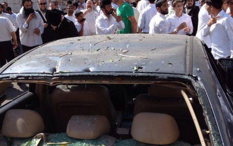 صور: صاروخ للقسام يدمر كنيس إسرائيلي