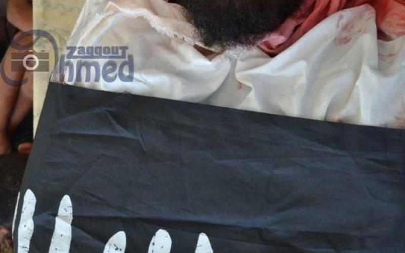 صور: جنازة الشهيد ياسين أبو حمد بالنصيرات
