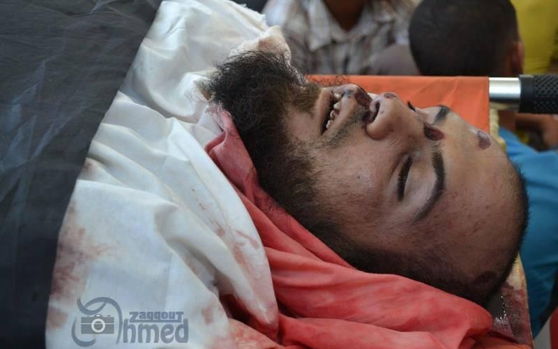 صور: جنازة الشهيد ياسين أبو حمد بالنصيرات