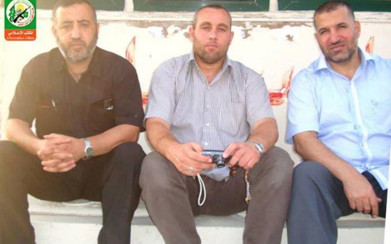 صور: القائدان أبو شمالة والعطار برفقة الجعبري