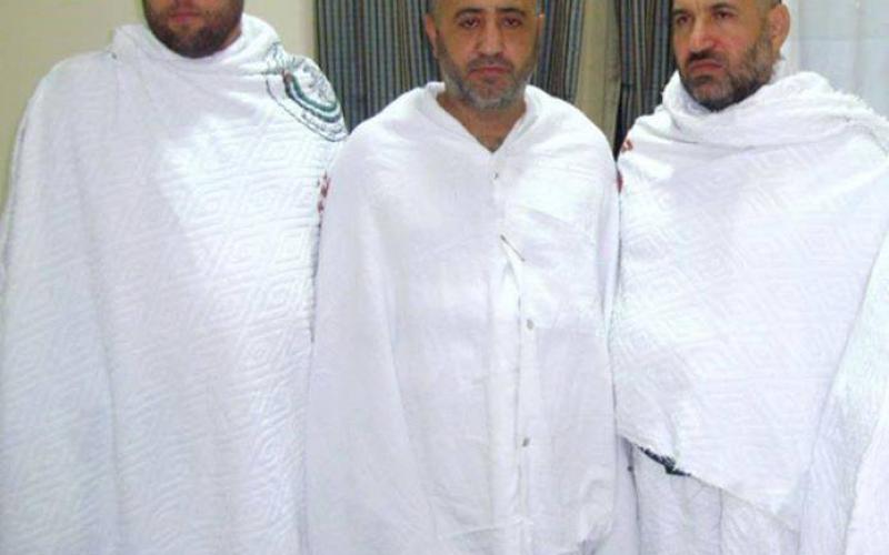 صور: القائدان أبو شمالة والعطار برفقة الجعبري