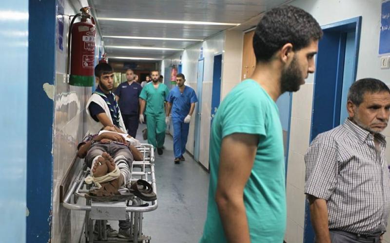 صور: 35 إصابة بقصف منزل "عقلين" بغزة