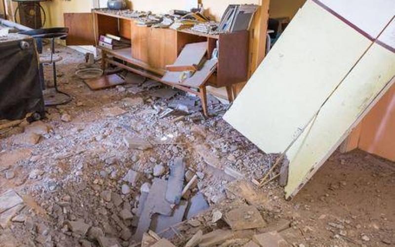 صور: أضرار في المستوطنات بقصف المقاومة