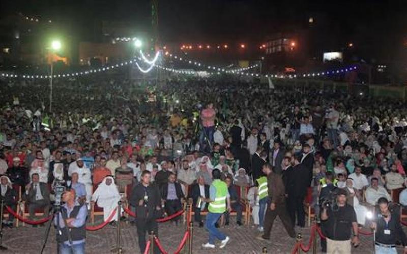 صور:  الآلاف في الأردن يحيون المقاومة