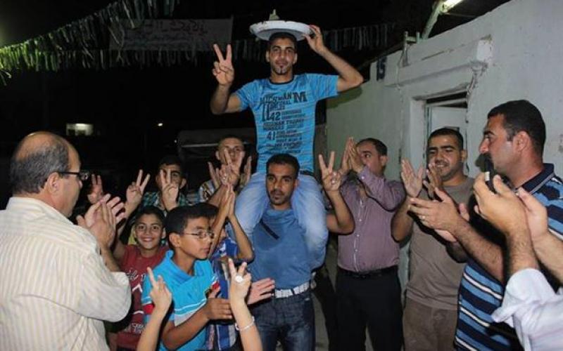 صور: صواريخ القسام حاضرة في أفراح الأردن