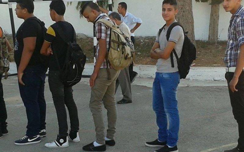 صور: طلبة الضفة في أول أيام الدراسة