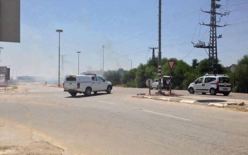 صور: قصف القسام لموقع "إيرز" ظهر اليوم