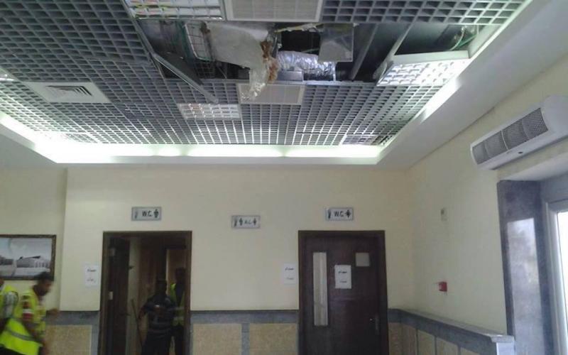 صور: الاحتلال يقصف معبر رفح