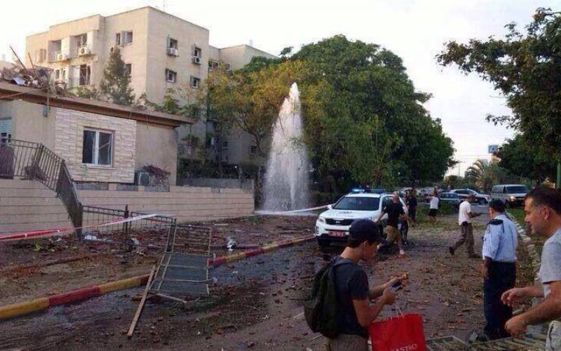 صور:  أضرار في عسقلان إثر قصف المقاومة