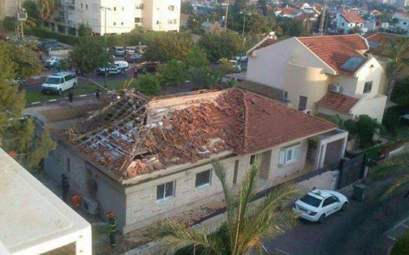 صور:  أضرار في عسقلان إثر قصف المقاومة