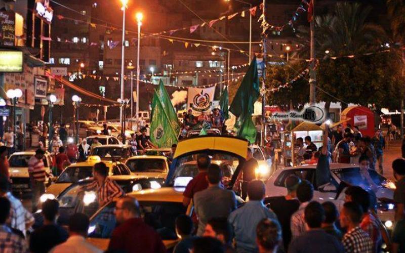 صور: احتفالات الضفة بنصر المقاومة