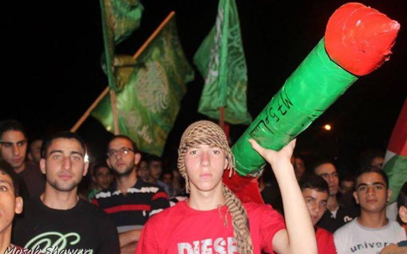 صور: احتفالات الضفة بنصر المقاومة