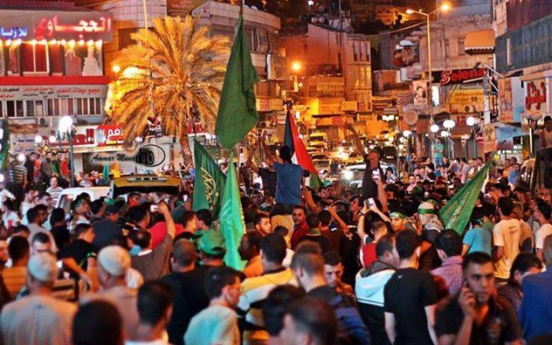 صور: احتفالات الضفة بنصر المقاومة