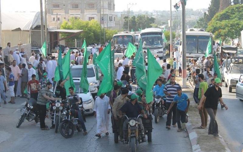 صور: مسيرة محمولة تطوف المناطق المدمرة بخانيونس