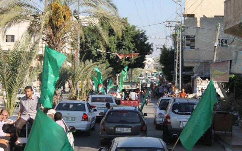 صور: مسيرة محمولة تطوف المناطق المدمرة بخانيونس