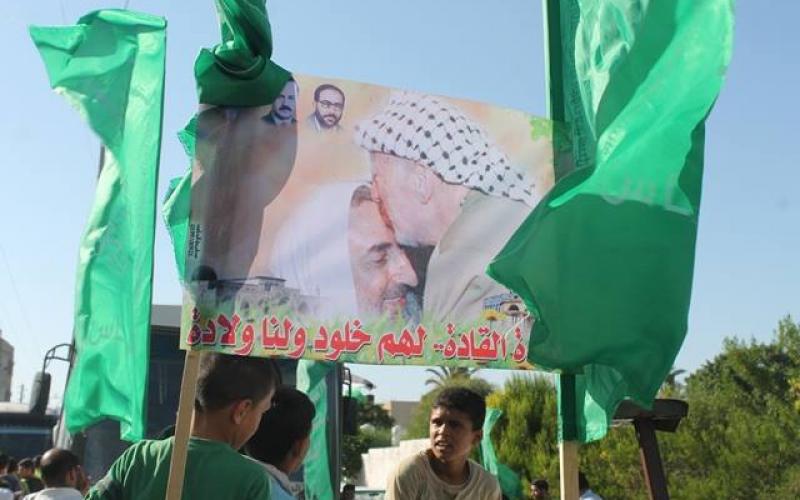 صور: مسيرة محمولة تطوف المناطق المدمرة بخانيونس