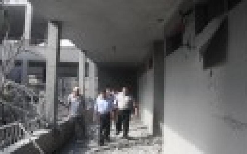 صور: وزارة التعليم تتفقد المدارس المدمرة