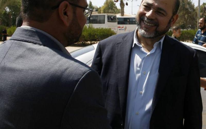 صور: أبو مرزوق يصل غزة