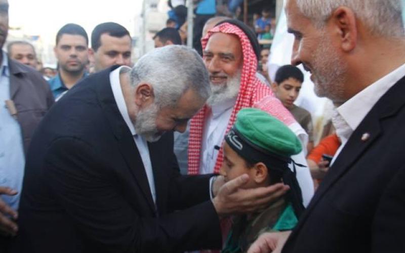 بالصور..هنية: دماء القادة هي التي صنعت النصر