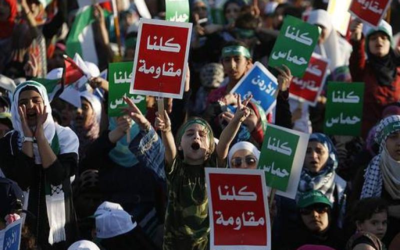 صور: مهرجان حاشد بالأردن فرحاً بنصر غزة