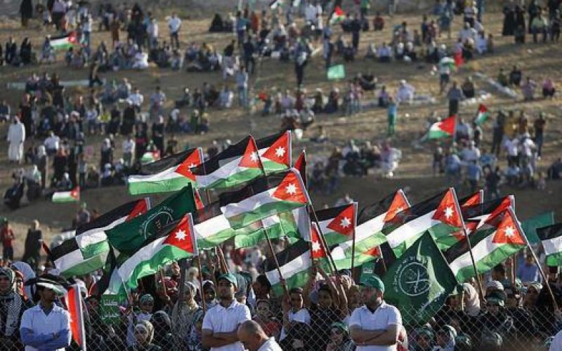 صور: مهرجان حاشد بالأردن فرحاً بنصر غزة