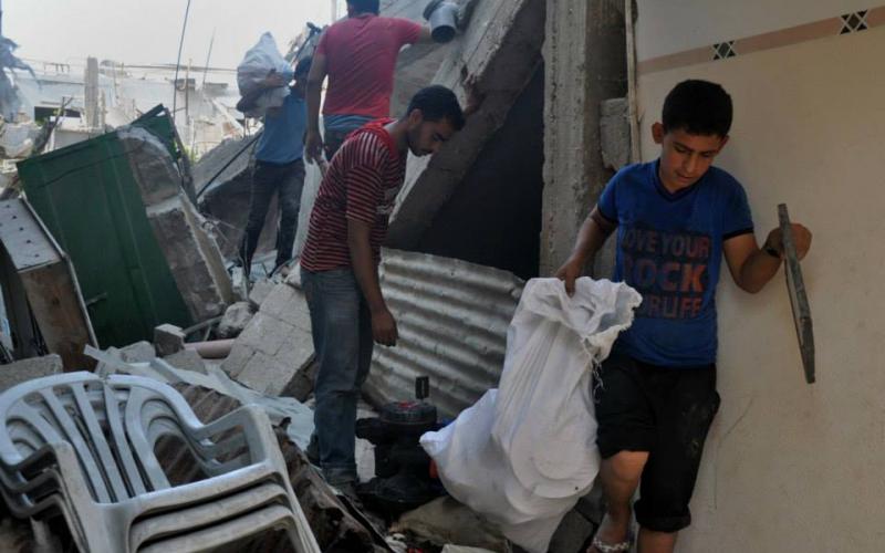 صور: حي الشجاعية.. معاناة مستمرة