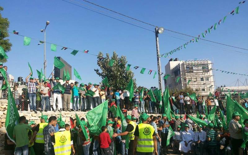 صور: مهرجان حماس بالبيرة ابتهاجا بنصر غزة