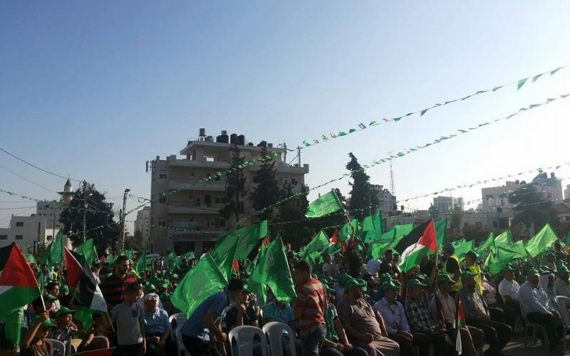 صور: مهرجان حماس بالبيرة ابتهاجا بنصر غزة