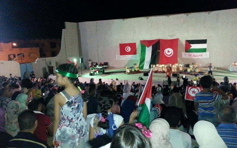 صور: تونس تحتفل بانتصار غزة