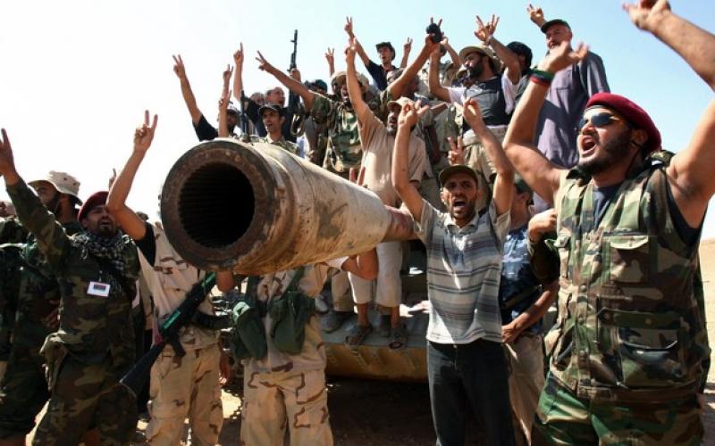 آخر المعارك بين الثوار وكتائب القذافي