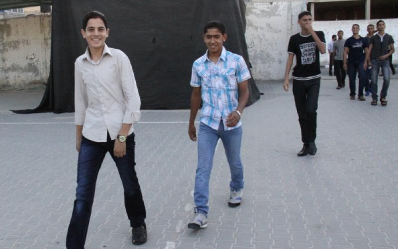 بالصور.. الطلبة في أول يوم من بدء العام الدراسي