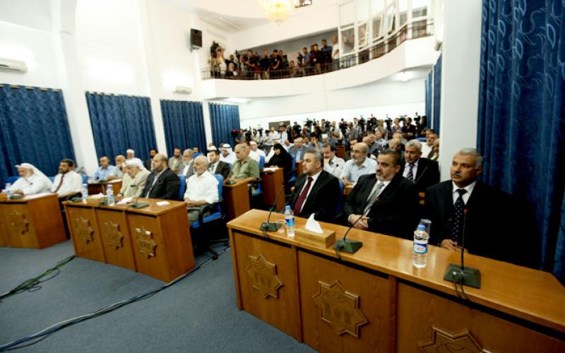 بالصور: التشريعي يمنح الثقة لحكومة هنية