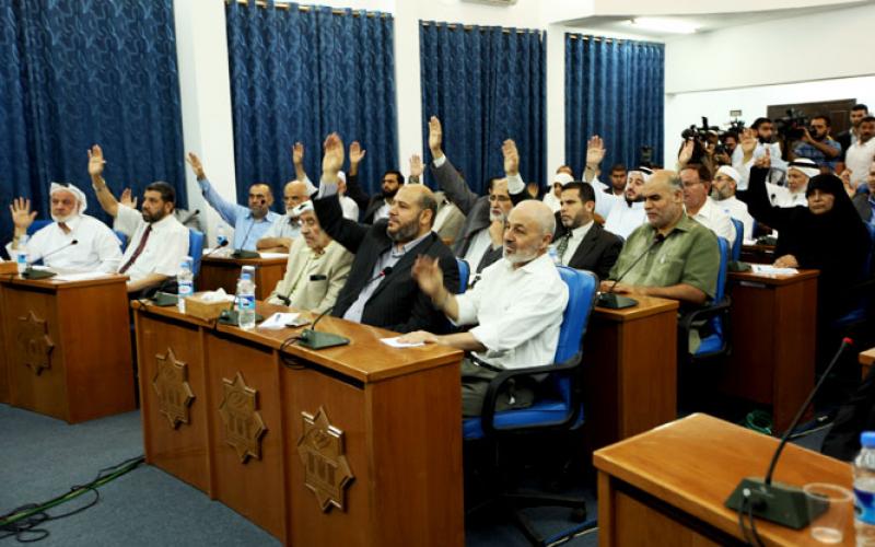بالصور: التشريعي يمنح الثقة لحكومة هنية