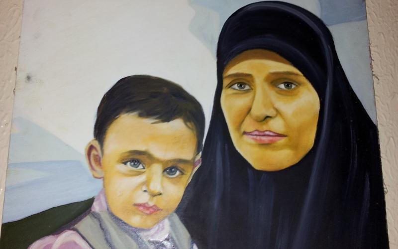صور.....أصغر أسير محرر يدخل "الروضة"