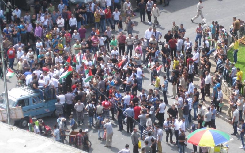 بالصور..من جديد..رام الله ونابلس "ارحل يا فياض"