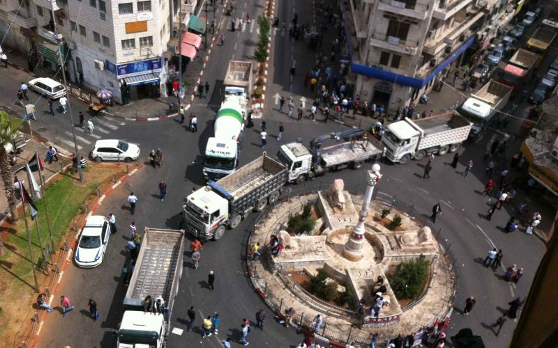 بالصور..من جديد..رام الله ونابلس "ارحل يا فياض"