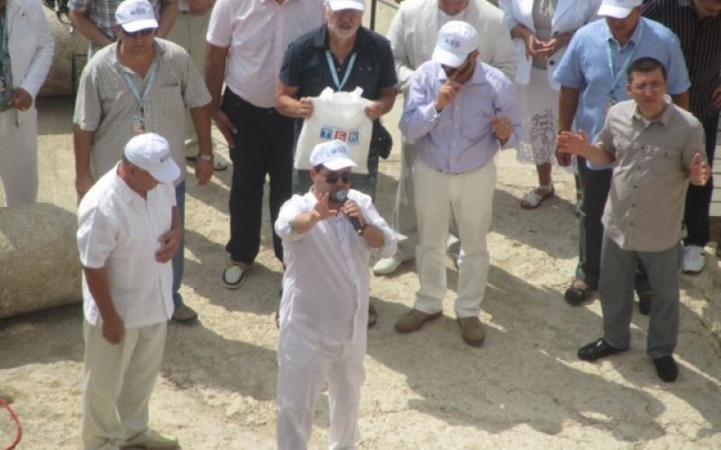 صور ..حفلات موسيقية بجوار جدران الأقصى