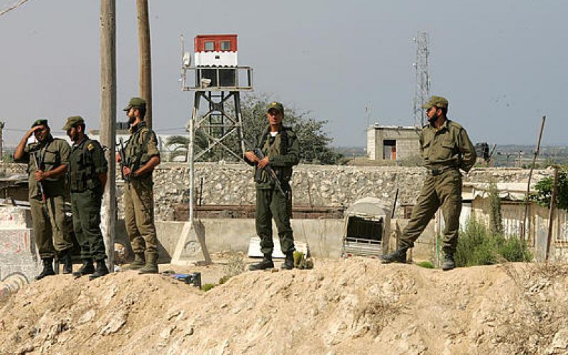 صور..انتشار قوات الأمن الوطني على حدود غزة