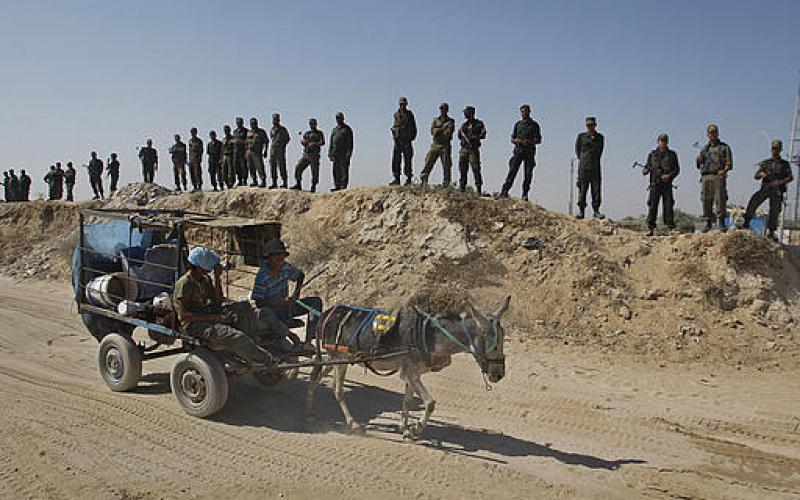 صور..انتشار قوات الأمن الوطني على حدود غزة