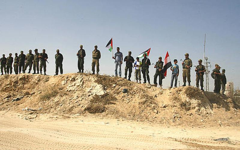 صور..انتشار قوات الأمن الوطني على حدود غزة