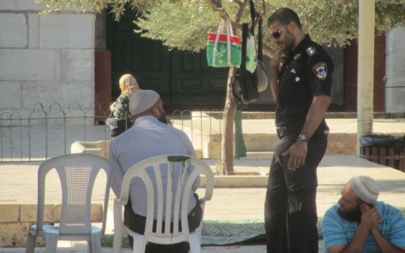 صور..مغتصبون يؤدون شعائر تلمودية بالأقصى