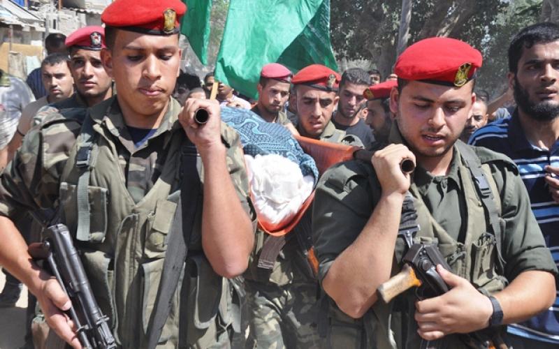 صور.. تشييع شهيدين ارتقيا أمس برفح