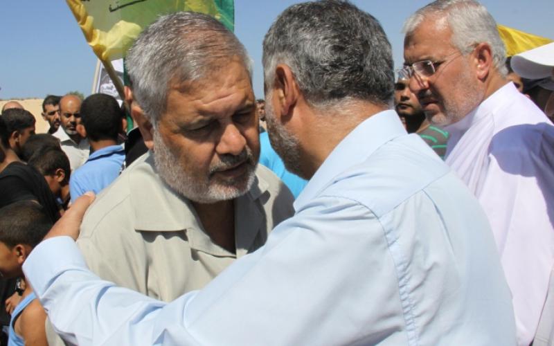 صور.. تشييع شهيدين ارتقيا أمس برفح