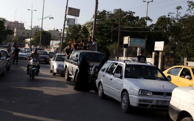 صور: أزمة الوقود تتفاقم في الشارع الغزي