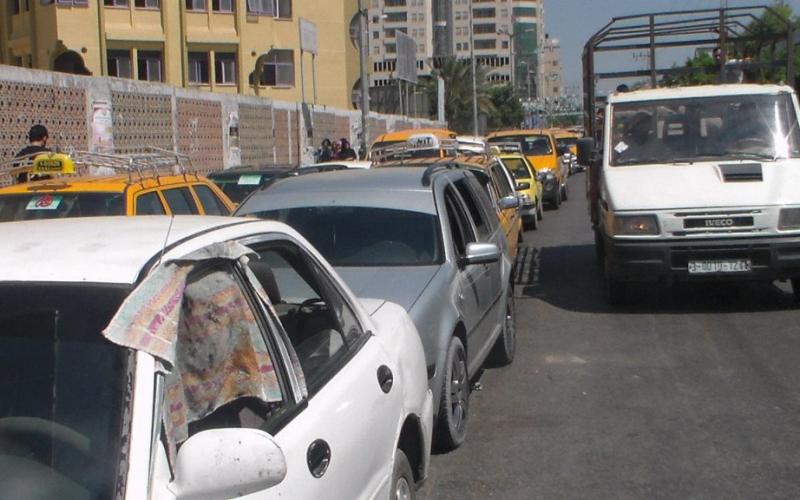 صور: أزمة وقود حادة بغزة