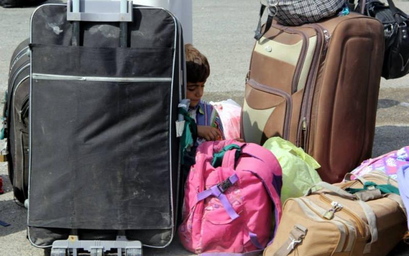 صور: معاناة الفلسطينيين على معبر رفح