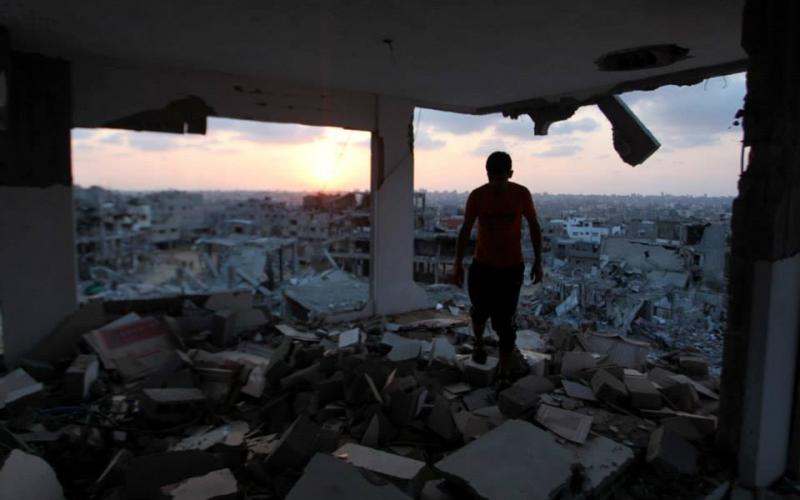 صور: الدمار يختصر حكاية المواطنين بغزة